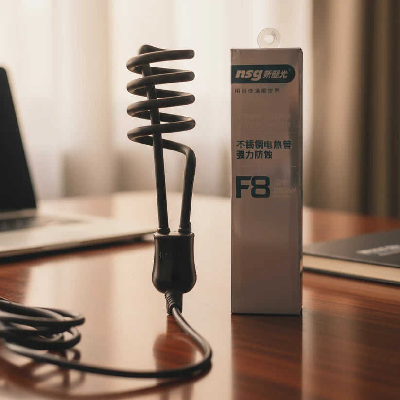 Portable Electric Water Heater Rod - Quick Heating Rod for Home & Travel